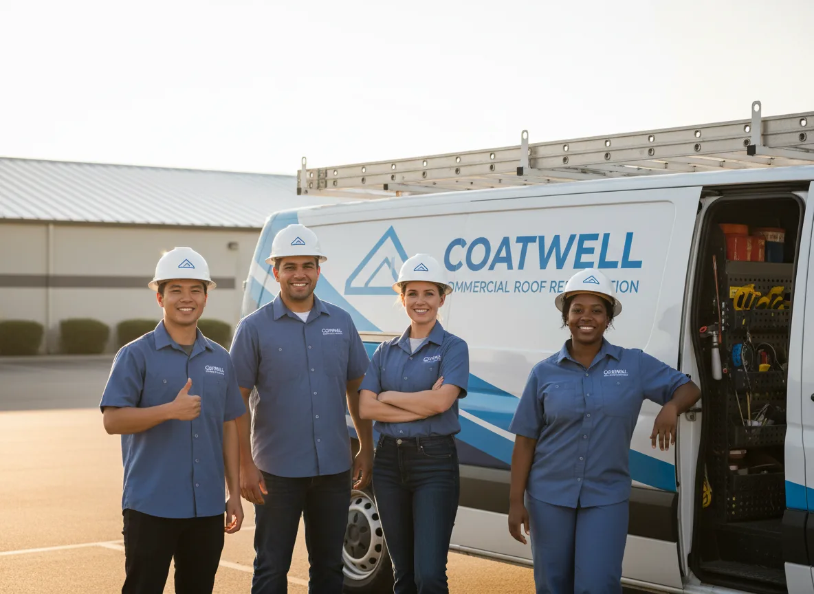 Commercial roof coating company in Perry, IA